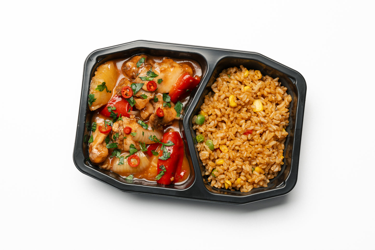 Sweet & Sour Chicken with Basmati Rice - 350g