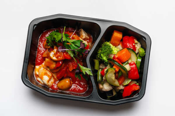 Chicken Cacciatore with Extra Fresh Veg (350g)