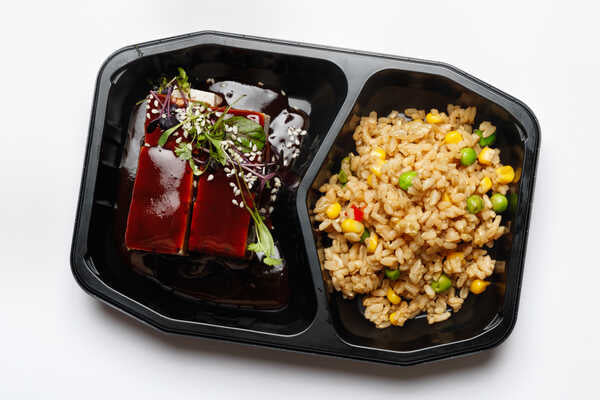 High Protein Tofu in Honey Soy BBQ - 350g 14PK