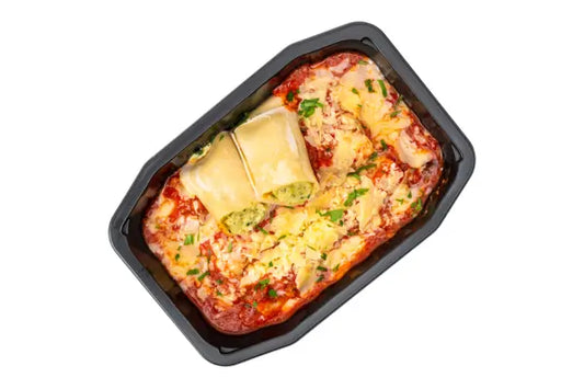 Spinach And Ricotta Cannelloni With Beef Bolognese Sauce - 350g 10PK