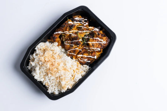 Tandoori Chicken Tikka Coconut Rice Bowl - 450g 10PK